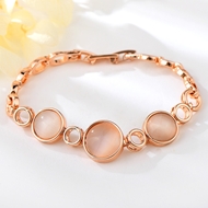 Show details for Wholesale Rose Gold Plated Classic Fashion Bracelet with No-Risk Return