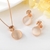Picture of Zinc Alloy Rose Gold Plated 2 Piece Jewelry Set in Exclusive Design