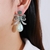 Picture of Good Cubic Zirconia Big Dangle Earrings