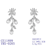 Picture of Impressive White Luxury Dangle Earrings from Certified Factory