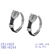 Picture of Attractive White Platinum Plated Big Hoop Earrings Best Price