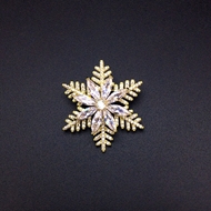 Show details for Fashionable Medium White Brooche