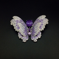 Show details for Purchase Platinum Plated Big Brooche Direct from Factory