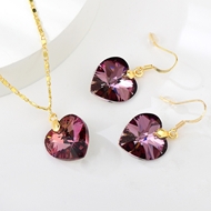 Show details for Wholesale Gold Plated Copper or Brass 2 Piece Jewelry Set Online