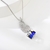 Picture of New Swarovski Element Blue Pendant Necklace