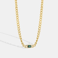 Picture of Delicate Gold Plated Short Chain Necklace with Fast Shipping