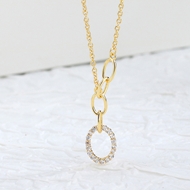 Picture of Most Popular Cubic Zirconia Delicate Pendant Necklace