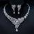 Picture of Shop Platinum Plated White 2 Piece Jewelry Set with Fast Delivery