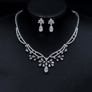 Show details for Copper or Brass White 2 Piece Jewelry Set at Great Low Price