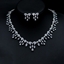 Show details for Irresistible White Luxury 2 Piece Jewelry Set For Your Occasions