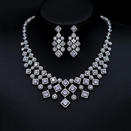 Show details for Copper or Brass Luxury 2 Piece Jewelry Set with Full Guarantee