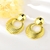 Picture of Trendy Gold Plated Dubai Dangle Earrings