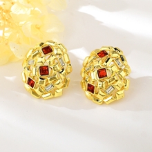Show details for Inexpensive Gold Plated Big Big Stud Earrings from Reliable Manufacturer
