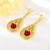 Picture of Irresistible Red Big Dangle Earrings As a Gift