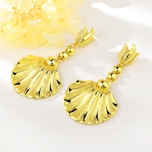Show details for Zinc Alloy Gold Plated Dangle Earrings with Unbeatable Quality