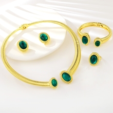 Show details for Dubai Big 4 Piece Jewelry Set with Worldwide Shipping