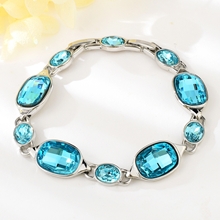 Show details for Stunning Zinc Alloy Blue Fashion Bracelet Online
