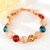 Picture of New Opal Rose Gold Plated Fashion Bracelet