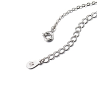 Picture of 999 Sterling Silver Platinum Plated Pendant Necklace with 3~7 Day Delivery