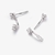 Picture of Platinum Plated Cubic Zirconia Dangle Earrings at Super Low Price