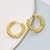 Picture of Delicate Small Huggie Earrings of Original Design