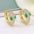 Picture of Delicate Small Gold Plated Huggie Earrings