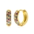 Picture of Hot Selling Colorful Copper or Brass Huggie Earrings Online Only