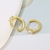 Picture of Copper or Brass Small Huggie Earrings at Super Low Price