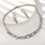Show details for Irresistible White Big 2 Piece Jewelry Set As a Gift
