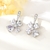Picture of Cubic Zirconia White Cuff Earrings Exclusive Online