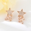 Show details for Bling Star White Stud Earrings