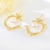 Picture of Trendy Rose Gold Plated Cubic Zirconia Stud Earrings with No-Risk Refund