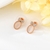 Picture of Impressive Pink Rose Gold Plated Dangle Earrings with Low MOQ
