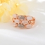 Show details for Pretty Opal Rose Gold Plated Fashion Ring