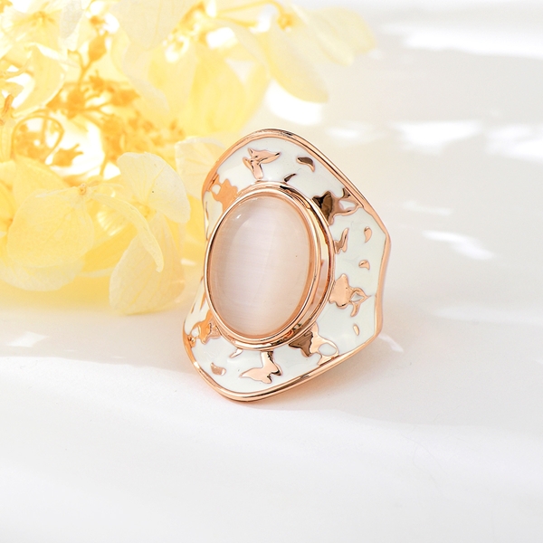 Picture of Zinc Alloy Opal Fashion Ring with Full Guarantee