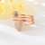 Picture of Zinc Alloy Pink Fashion Ring with Unbeatable Quality