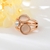 Picture of Trendy Pink Zinc Alloy Fashion Ring with No-Risk Refund
