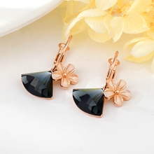 Show details for Zinc Alloy Artificial Crystal Dangle Earrings at Great Low Price