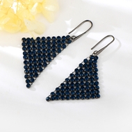 Show details for Nice Swarovski Element Big Dangle Earrings