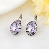Show details for Low Price Platinum Plated Medium Dangle Earrings from Trust-worthy Supplier