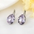 Picture of Low Price Platinum Plated Medium Dangle Earrings from Trust-worthy Supplier
