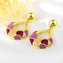 Show details for Fancy Big Zinc Alloy Dangle Earrings