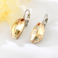 Show details for Pretty Swarovski Element Medium Dangle Earrings