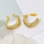 Picture of Fashionable Small White Clip On Earrings