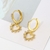 Picture of Brand New White Delicate Dangle Earrings with SGS/ISO Certification