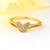 Picture of Amazing Small Gold Plated Fashion Ring