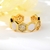 Picture of Featured White Cubic Zirconia Adjustable Ring with Full Guarantee