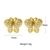 Picture of Distinctive White Cubic Zirconia Big Stud Earrings with Low MOQ