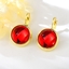 Show details for Latest Big Gold Plated Dangle Earrings