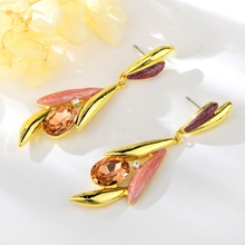 Show details for Top Artificial Crystal Dubai Dangle Earrings